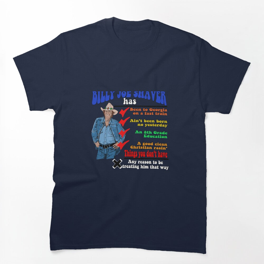 Billy Joe Shaver Has Shirt