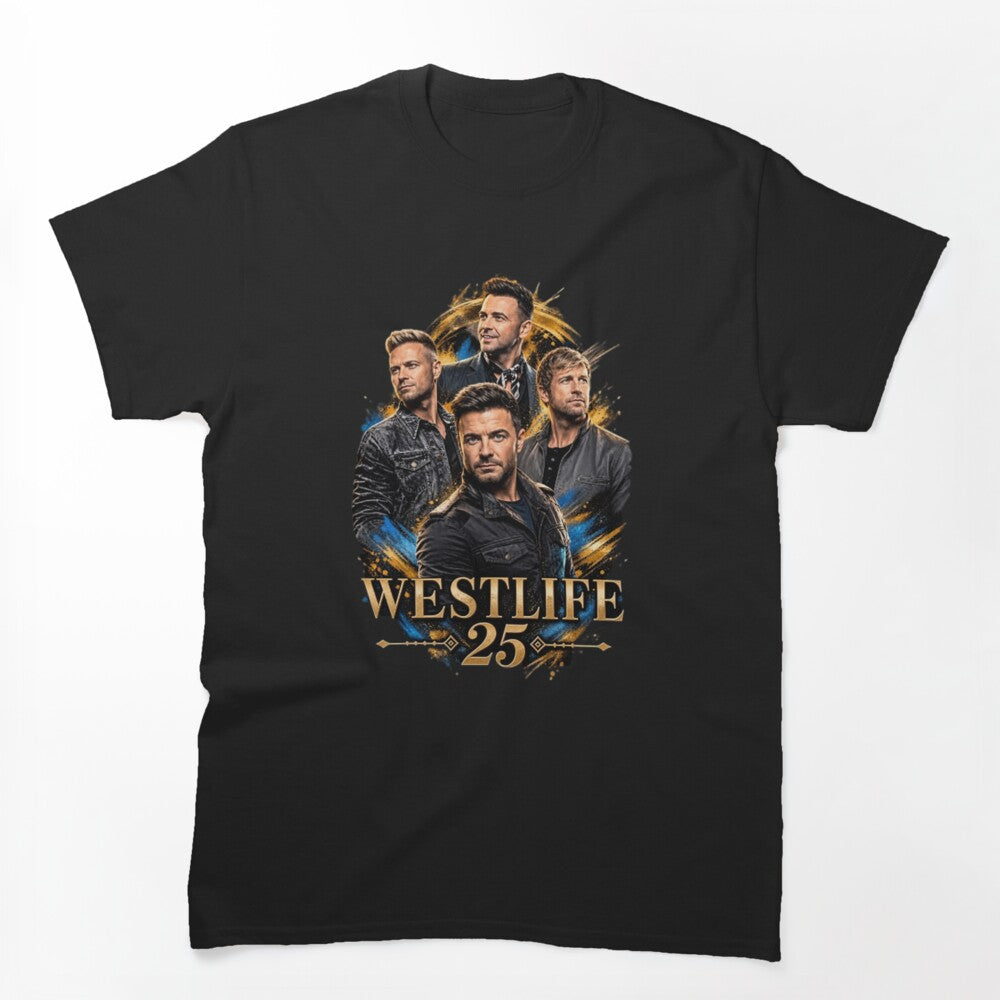 Westlife 25 Anniversary Tour Shirt