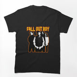 Silhouette Style Pop Rock Band Shirt