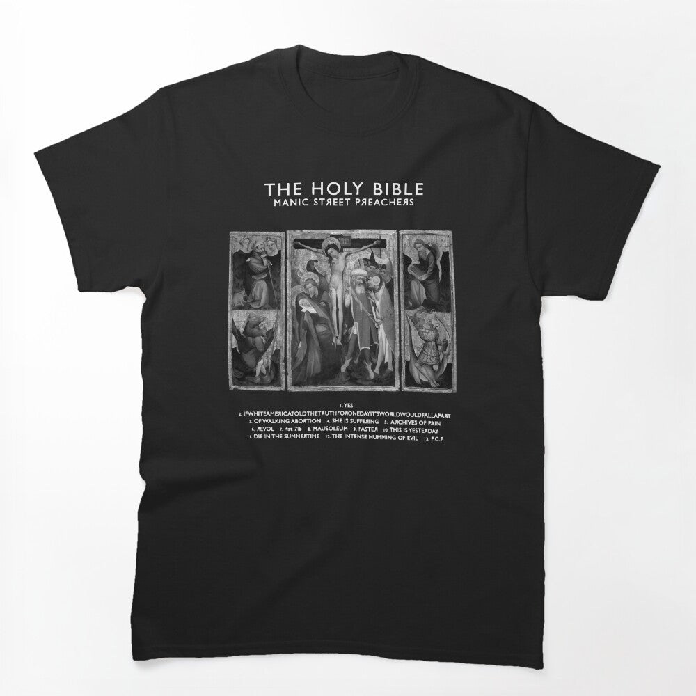 Manic Street Preachers Holy Bible Alt Cover Shirt