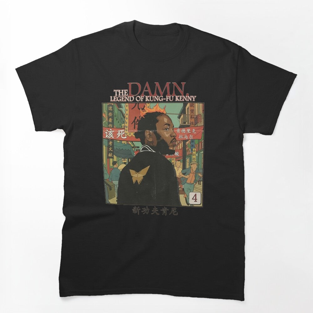Kendrick DAMN Kungfu Shirt