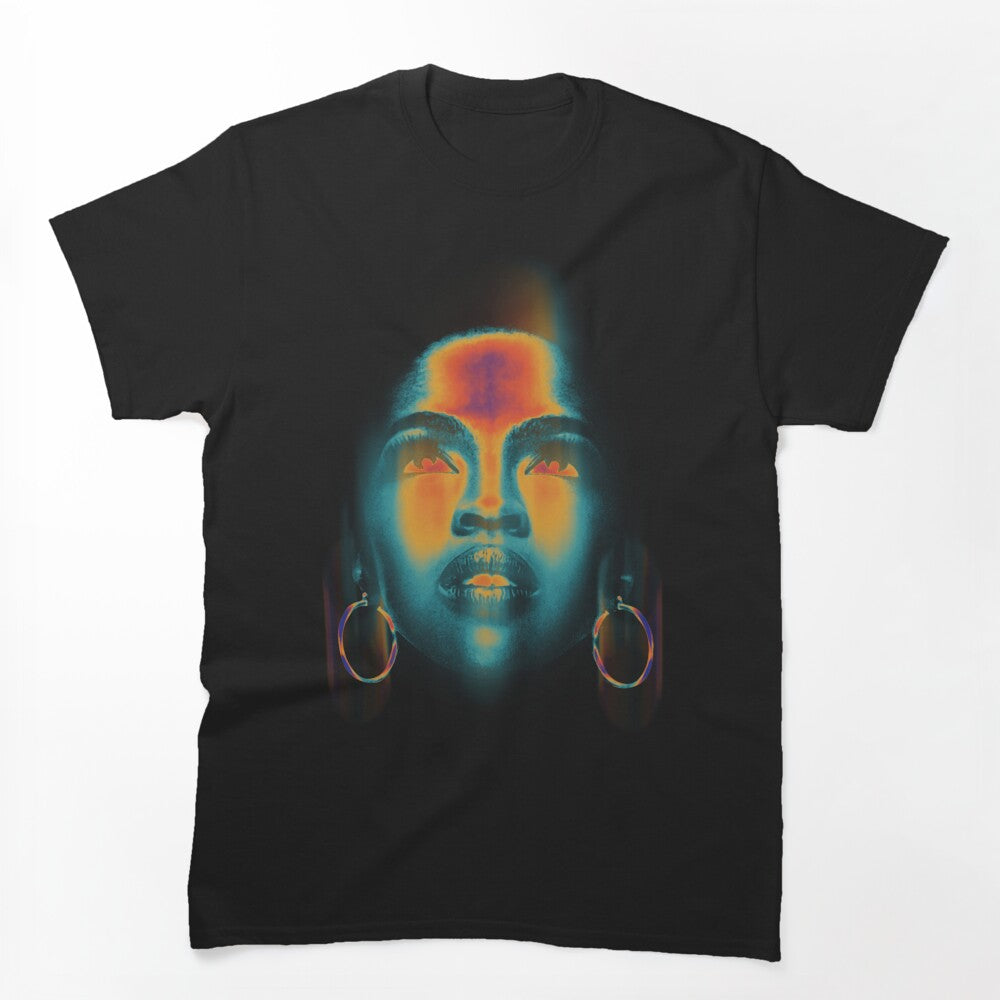 Lauryn Hill Thermal Portrait Soul Expression Shirt