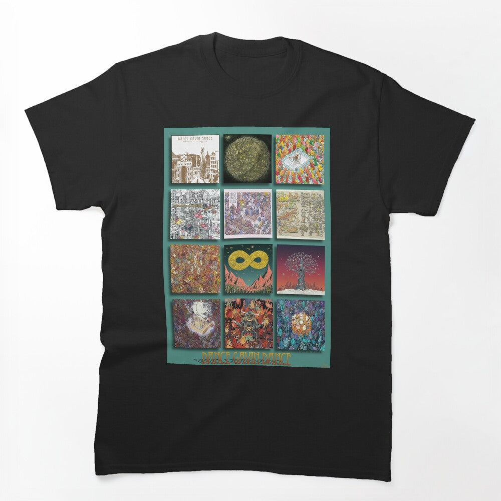 Dance Gavin Dance Album Artworks As A Shirt