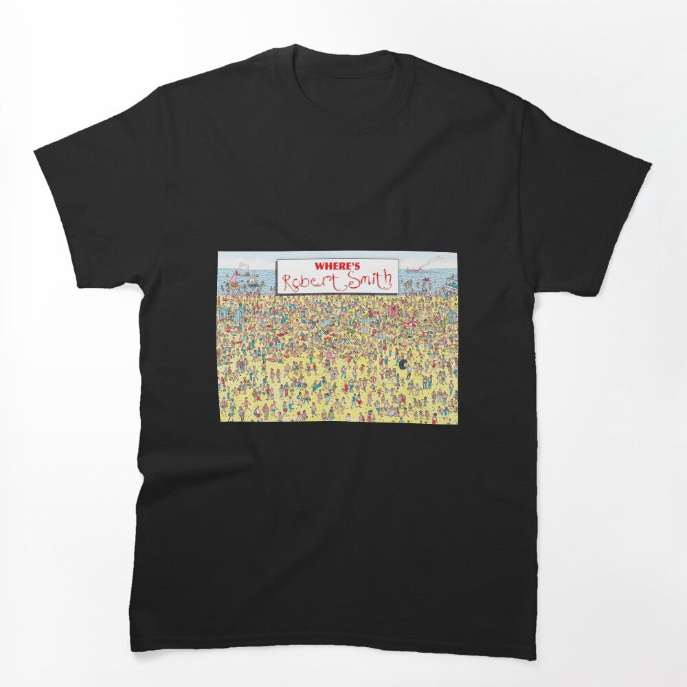 Where's Robert Smith - The Cure Shirt