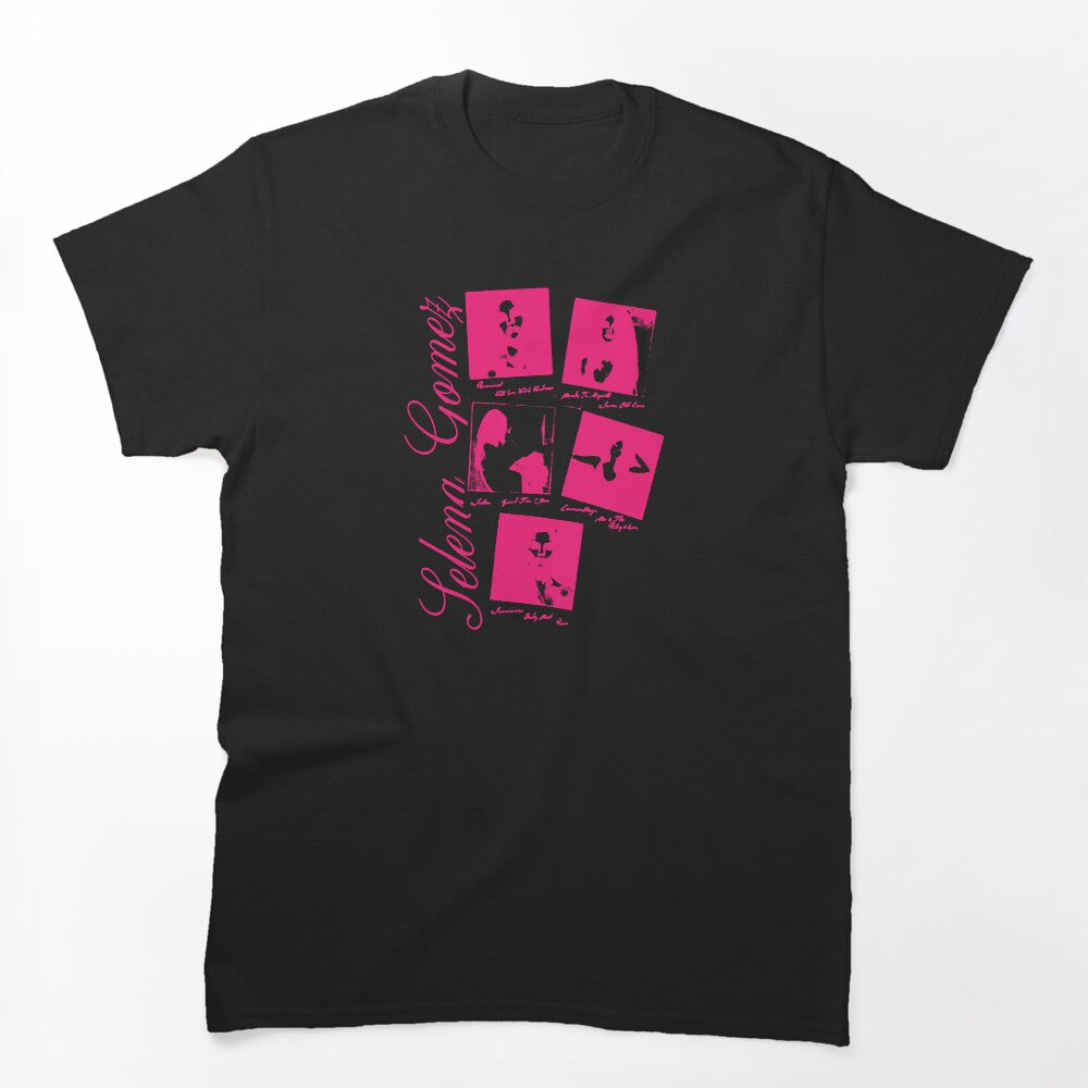 Pink Line Art Style Electropop Singer Shirt