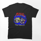 Red Typography Hardcore Punk Shirt