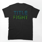 Title Fight Band Floral Green Shirt