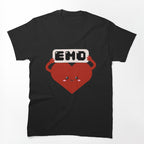 Emo At Heart Red Shirt