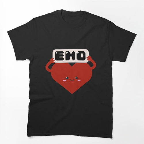 Emo At Heart Red Shirt