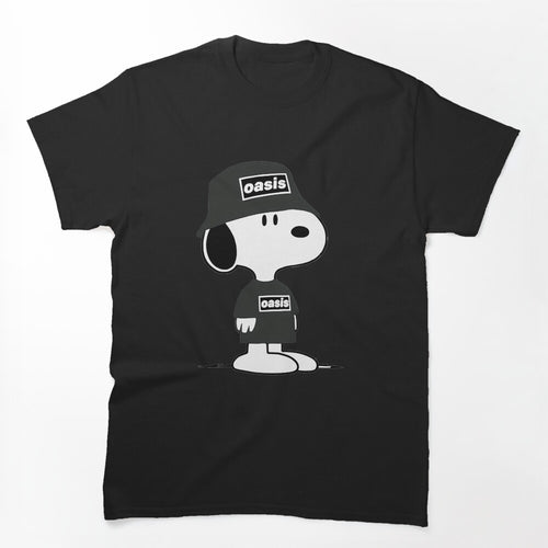 Snoopy O A S I S Band Shirt