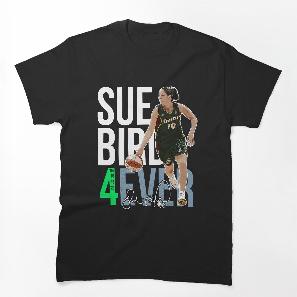Sue Bird 4ever Legend Basketball 3000 Assists Signature Vintage Retro Shirt