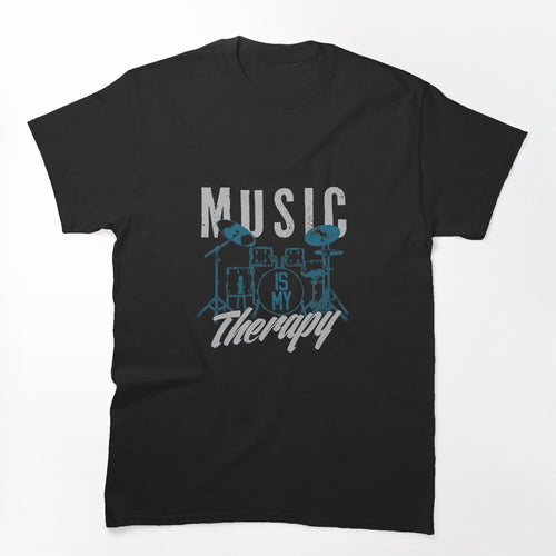 Music Is My Therapy Shirt