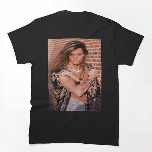 Sebastian Bach Vintage 80s Rock Glamour Shirt