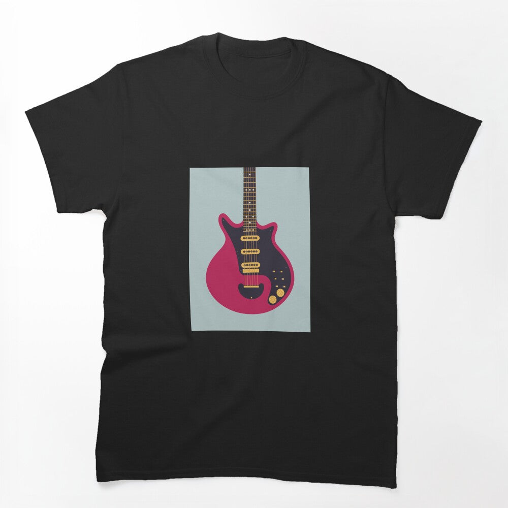 Glam Rock 70s Electric Guitar - Slate Shirt