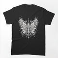 Gothic Angel Wings Cross Shirt