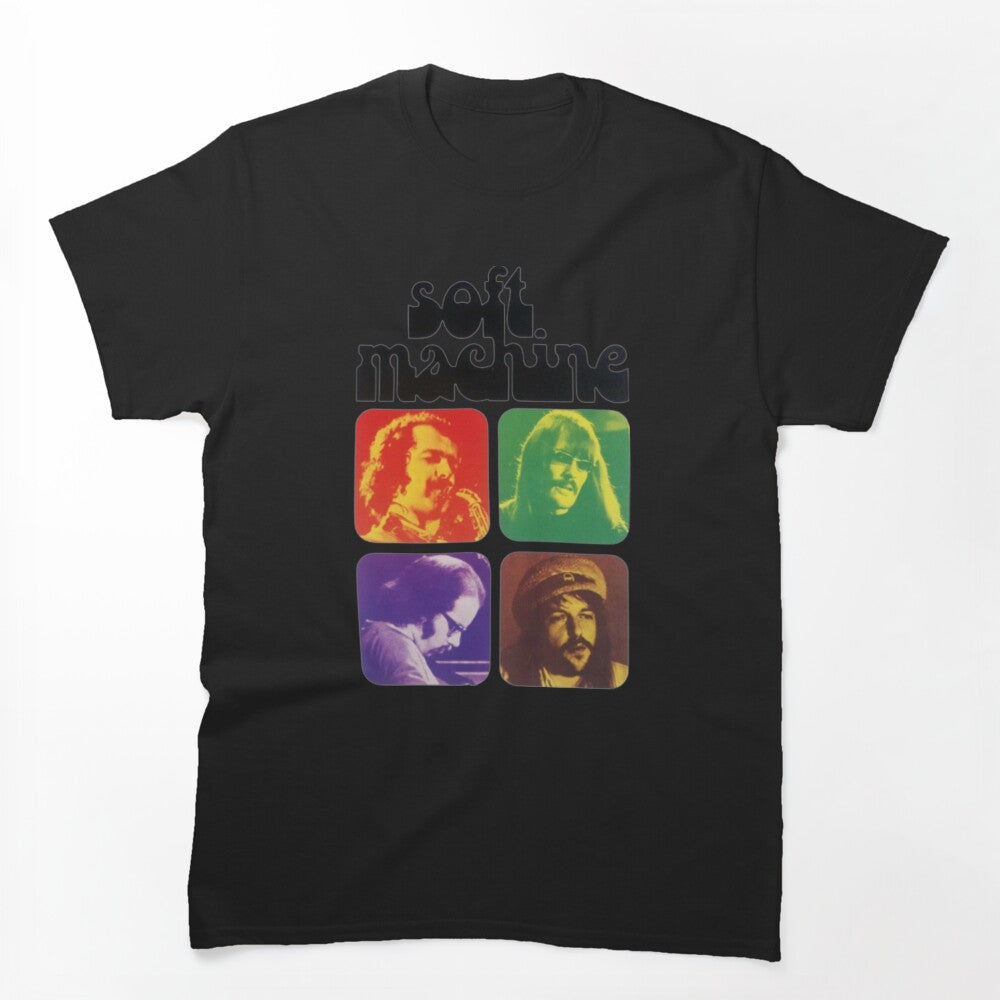 Soft Machine Band Members Collage Shirt