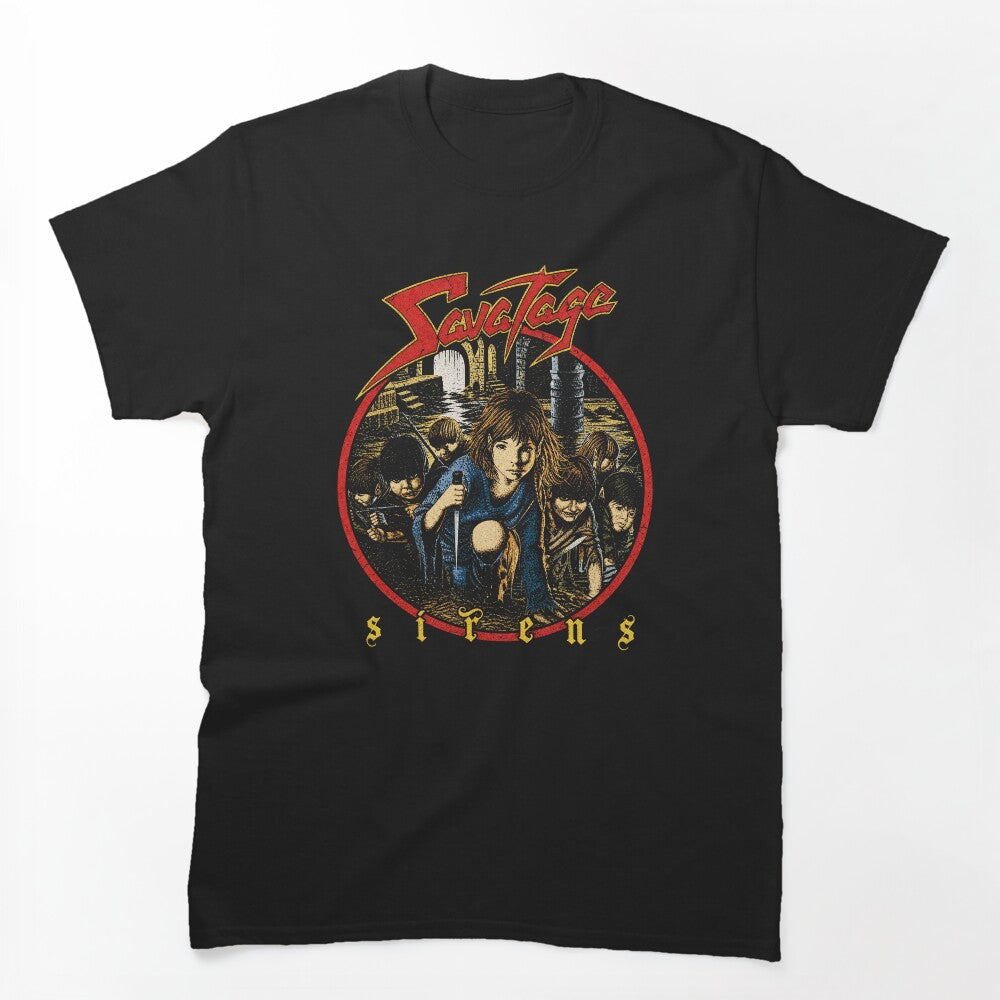 Heavy Metal Legend Savatage Sirens Shirt