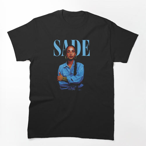 Sade Adu Blue Types Shirt