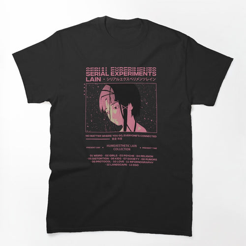 Serial Experiments Lain Aesthetic Shirt
