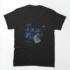 Drum Set Music & Drum Is Life Pop Band Concert Live Music Shirt