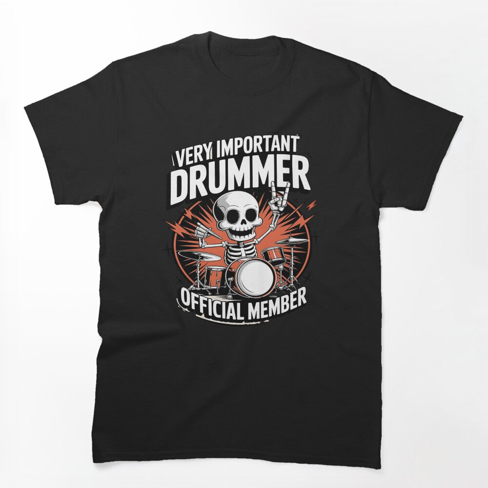 Very Important Drummer - Drummer - Simply Music Shirt