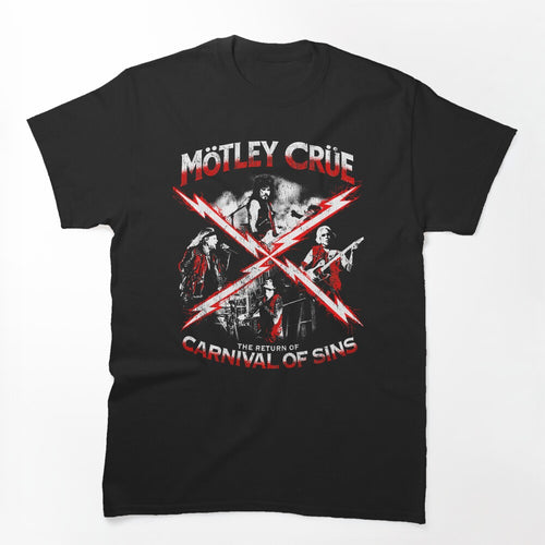 Mtley Cre Group Date Back Shirt
