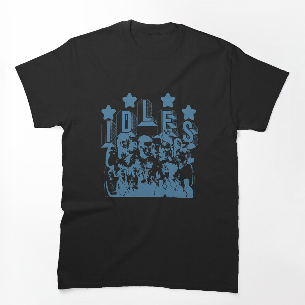 Silhouette Style Hardcore Punk Band Shirt