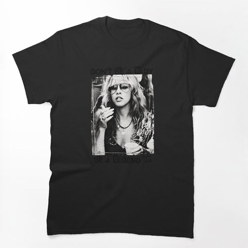 Don't Be A Lady Be A Legend Rock Music Gifts Shirt