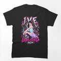 Yujin IVE Looks Can Kill Pink City Graphic Shirt