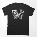 KARP Lives Flying Bat Punk Artwork Shirt