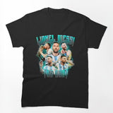 Lionel Messi Vintage Style Bootleg Bootleg T Rap Shirt