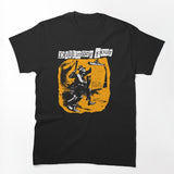 Orange Silhouette Melodic Hardcore Band Shirt