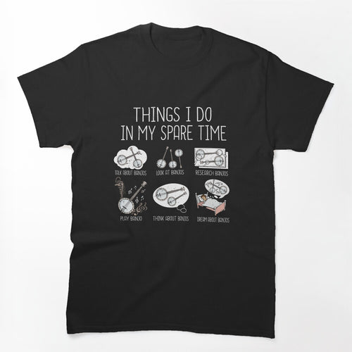 Funny Banjo Player Gifts Men Country Music Bluegrass Shirt