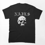 Nails Hardcore Punk Band White Shirt
