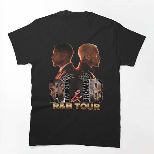 Usher Chris Brown 2026 R&B Collage Design Shirt