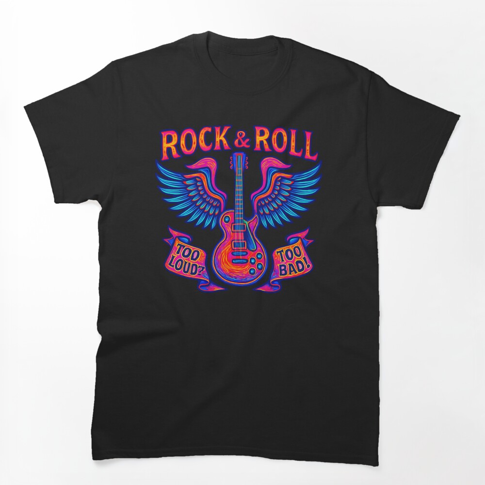 Rock & Roll Too Loud Too Bad! Shirt