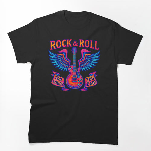 Rock & Roll Too Loud Too Bad! Shirt