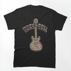 Rock & Roll Guitar Peace Symbol Shirt