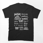 Classical Composers Heavy Metal Font Shirt