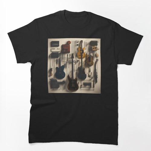 Guitar Wallpaper Shirt