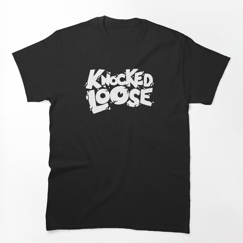 Knocked Loose White Logo Type Shirt