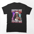 Bride Santa Hat Christmas 90s Vintage Bootleg Rap Art Shirt