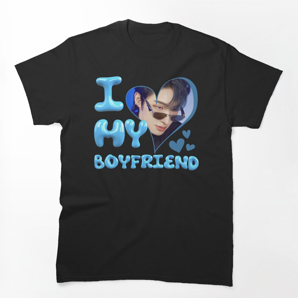I Love My Boyfriend Mingi ATEEZ Kpop Shirt