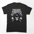 Skeleton Skull Battle Axe Mace Crossbones Shirt