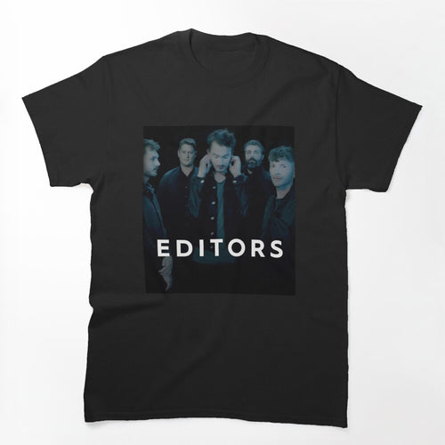 Five Man Editors The Music Band Tour Shirt