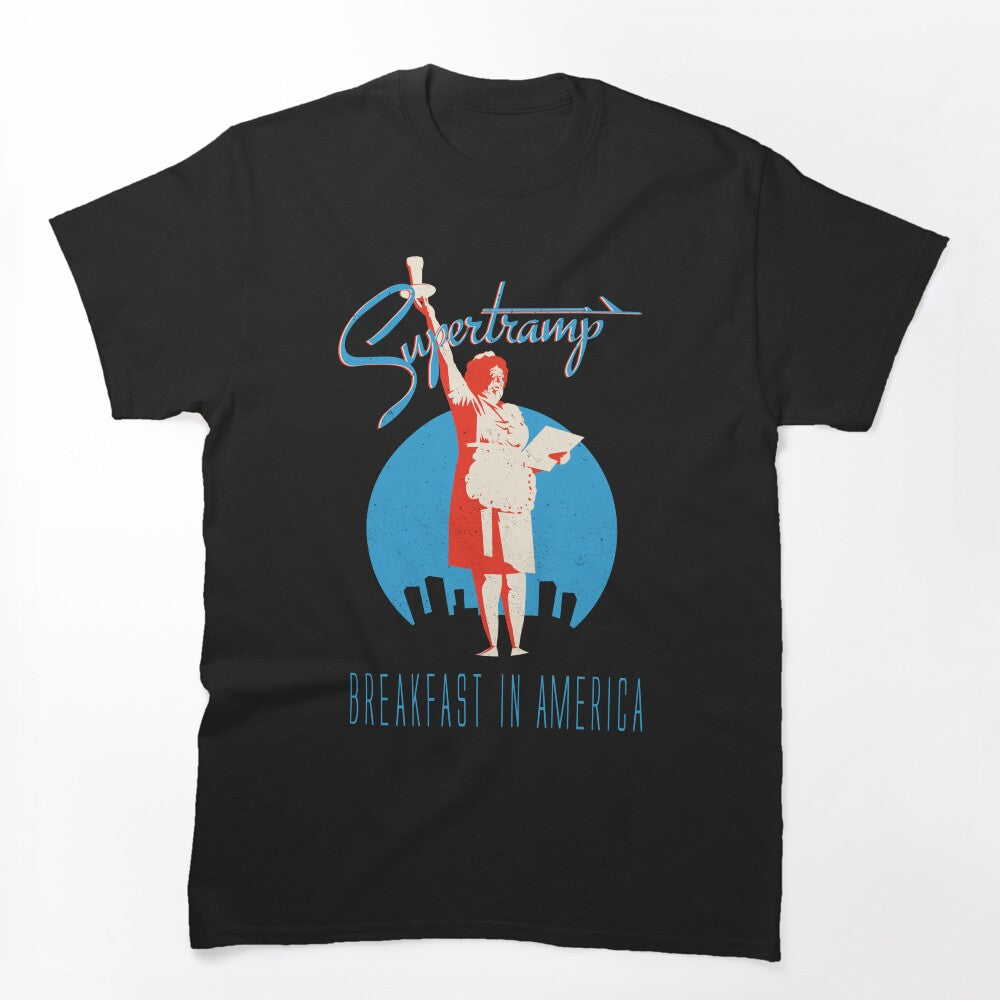Supertramp Breakfast In America Clear Shirt