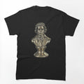Metallic Small Statue Of A Great Person !! Shirt