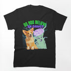 90 Bootleg Corgie Funny Retro Style Shirt