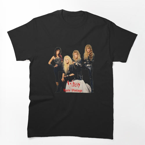 Vixen Rare Vintage 80s Rock Band Shirt