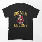 Bootleg Y2K Rap Santa Big Nick Energy Shirt